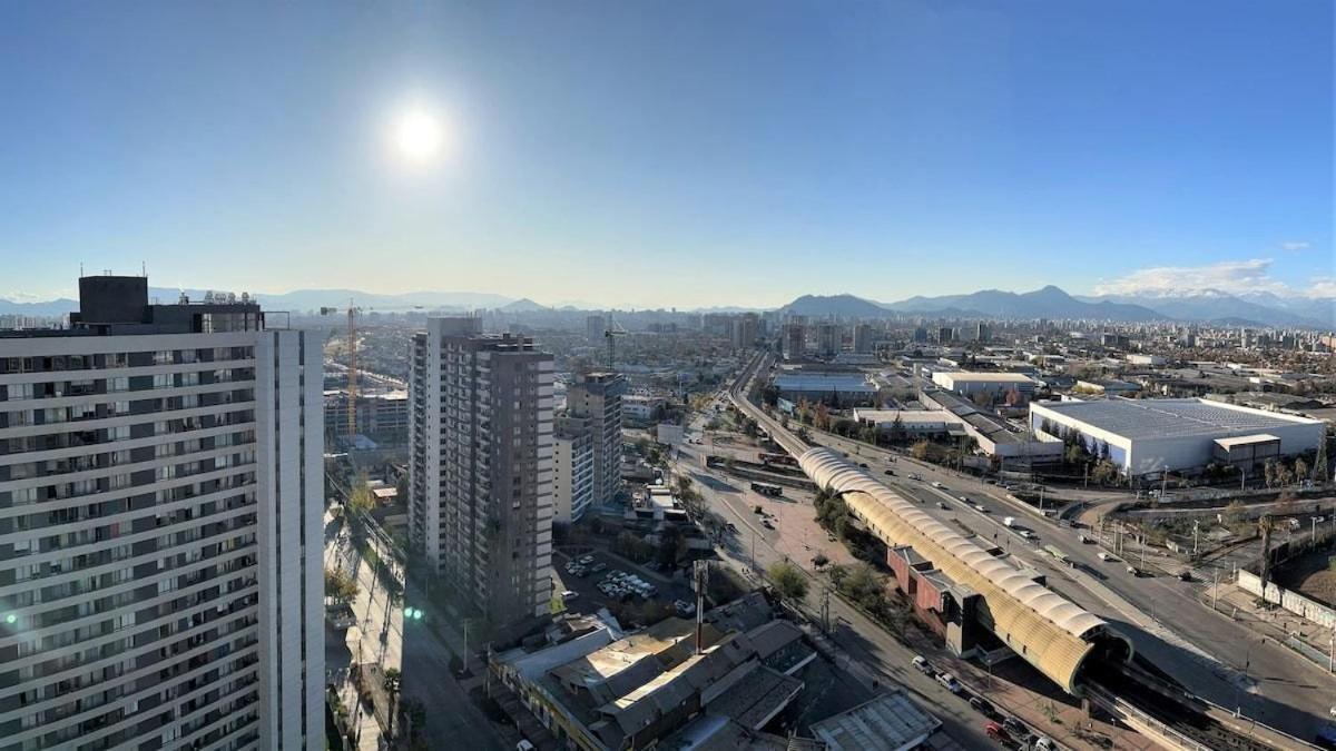 Hermoso dpto cercano a metro y centros comerciales Santiago de Chile Exterior foto