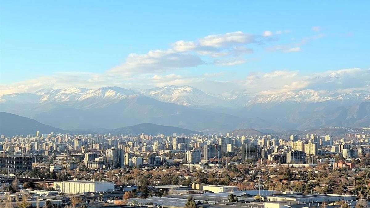 Hermoso dpto cercano a metro y centros comerciales Santiago de Chile Exterior foto